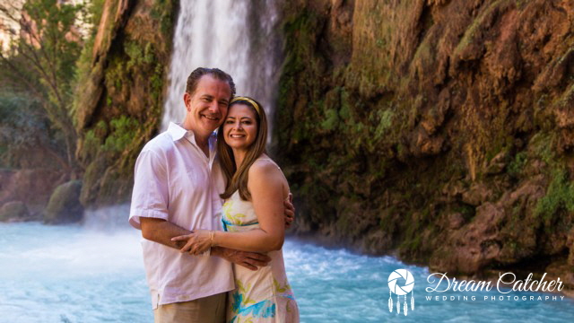 Havasu Falls Wedding, Grand Canyon, P&S 9-11