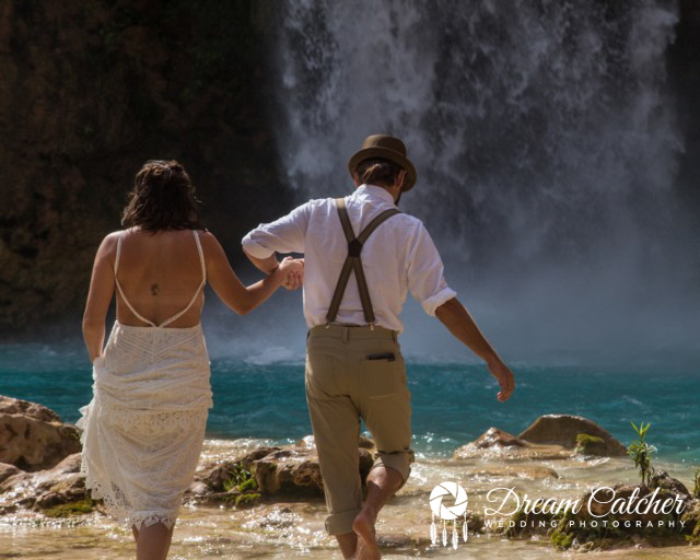 Havasu Falls Wedding, Grand Canyon C&O 7-7