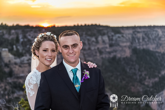 Grand Canyon Wedding, Shoshone Point (1)